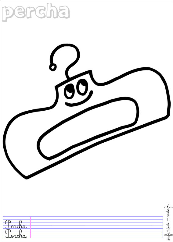 coloriage cintre 1
